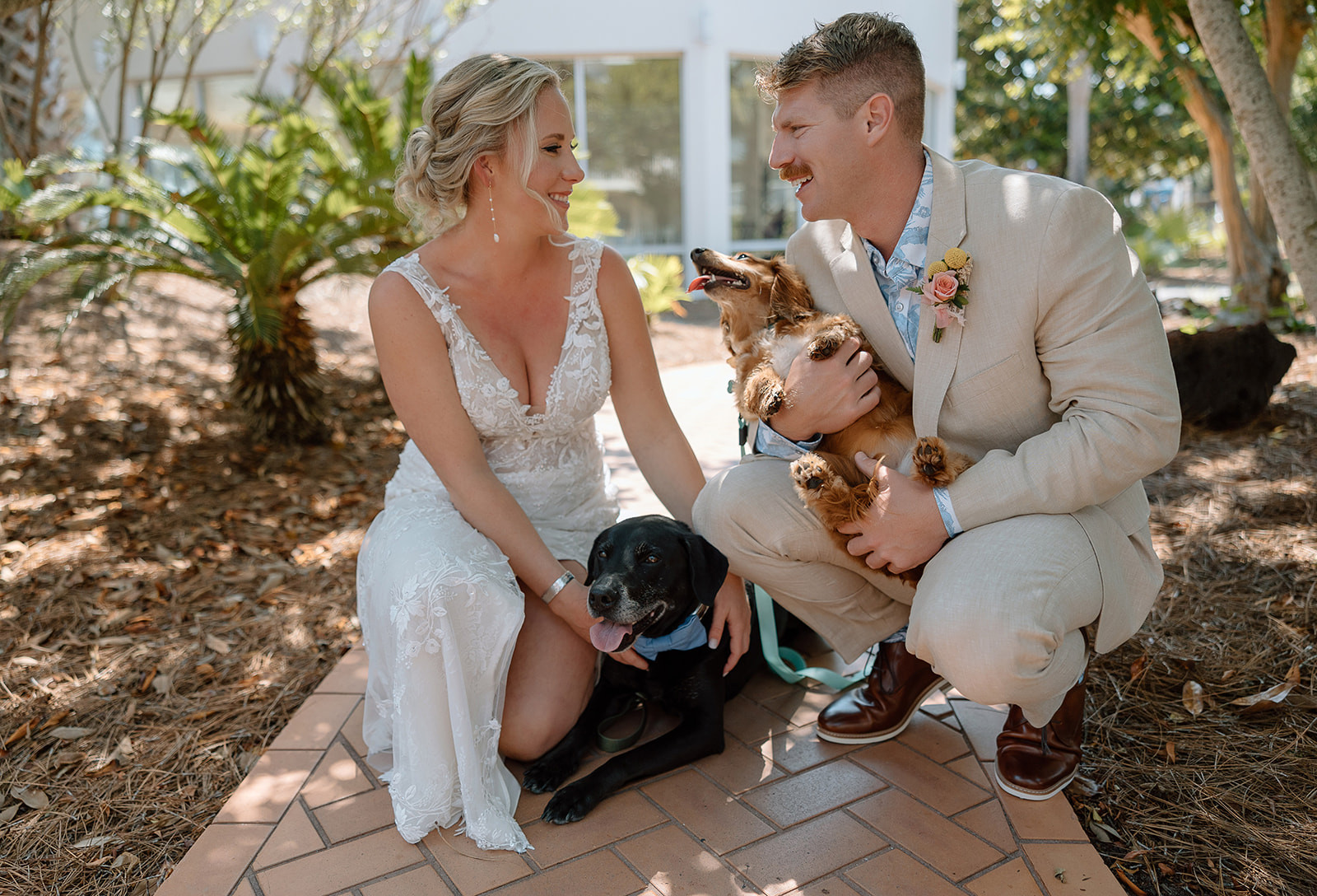 Tropical Beach Wedding | Fort Walton Beach, FL -  mathildalouisephotography.com